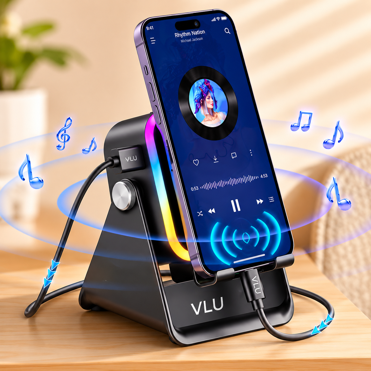 5-in-1 Wireless Speaker Stand