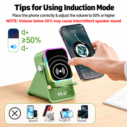 5-in-1 Wireless Speaker Stand
