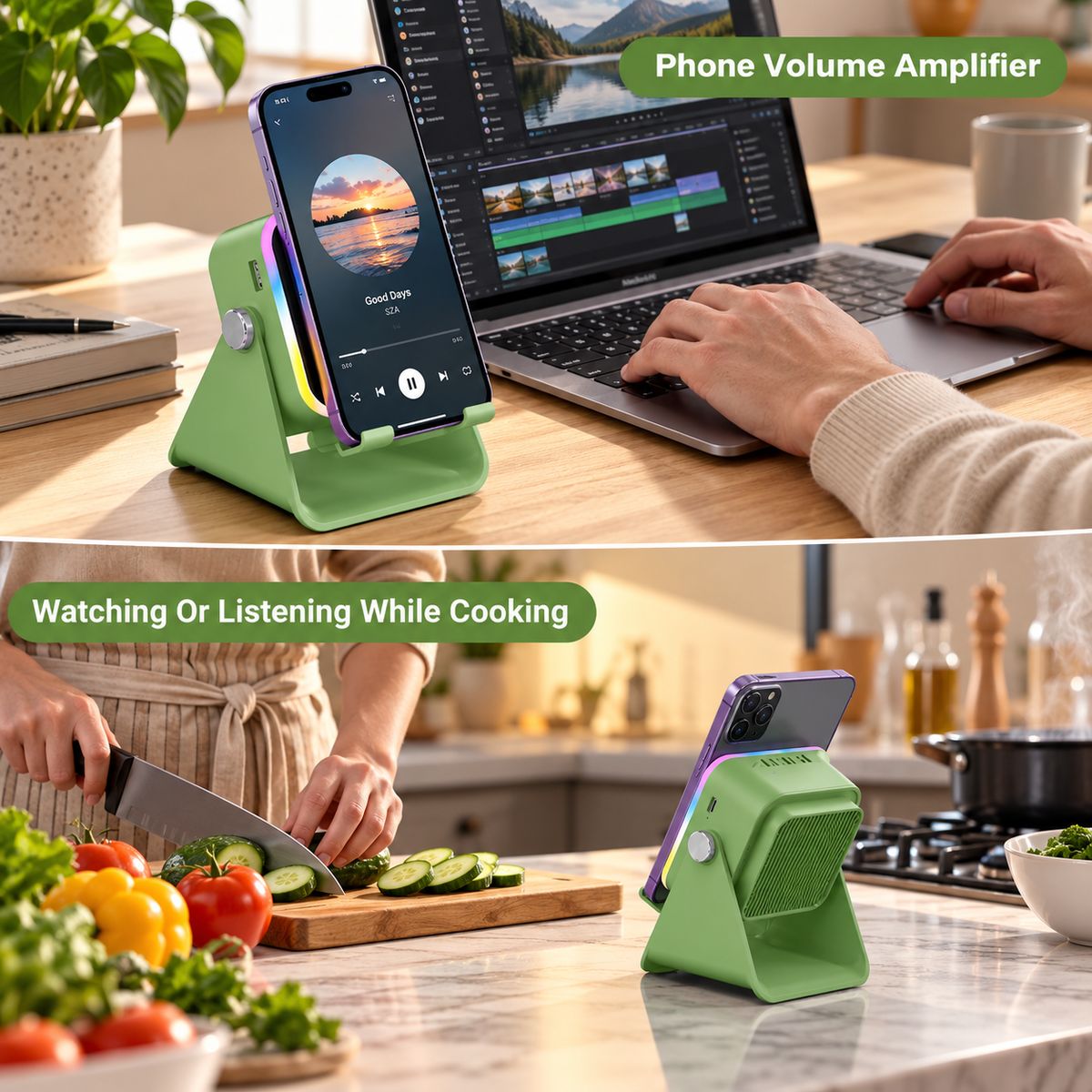 5-in-1 Wireless Speaker Stand