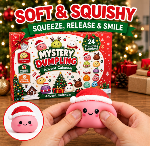 Christmas Advent Calendar 2026 – 24 Mini Dumpling Squishies