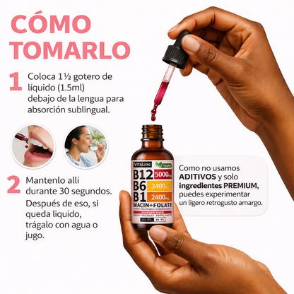 Vitaluxe Gotas de Complejo B