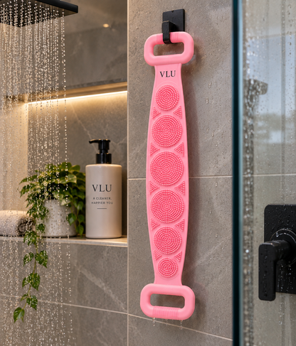 VLU™ Double-Sided Silicone Back Scrubber