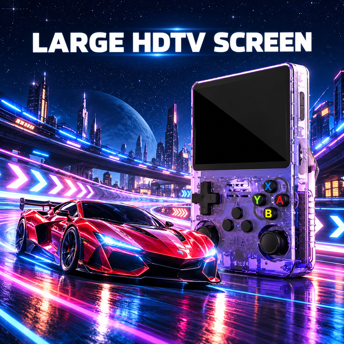 VLU R36S Retro Handheld Game Console