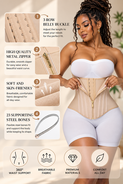 Waist Sculptor | Zip-Front Waist Shaper