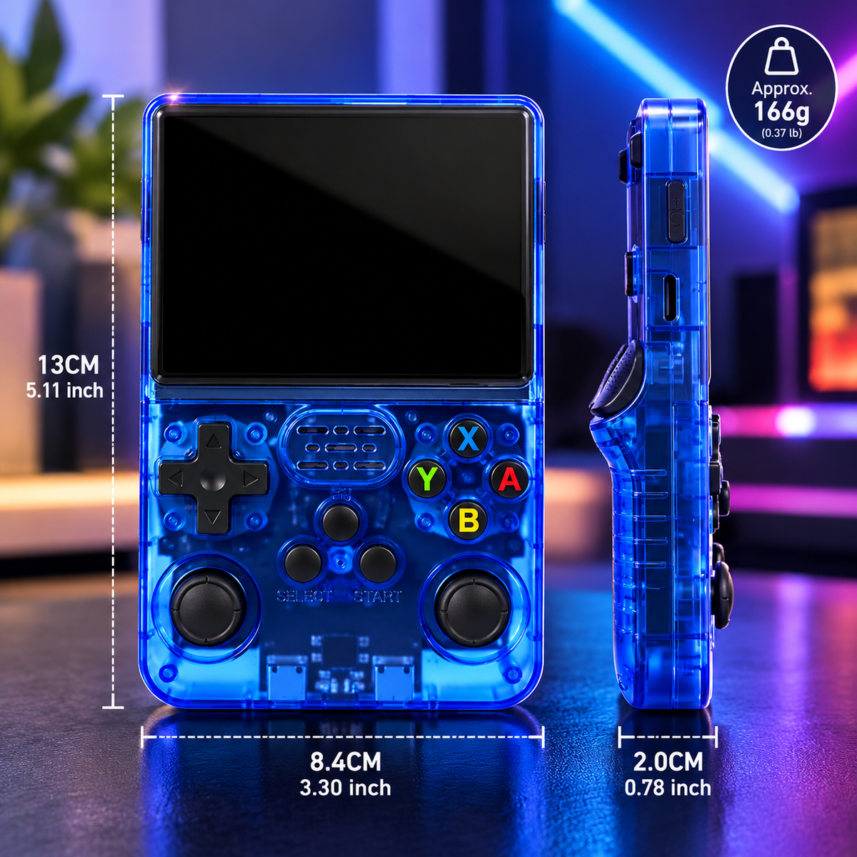 VLU R36S Retro Handheld Game Console